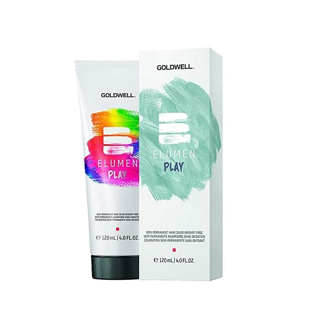 GOLDWELL ELUMEN PLAY semi permanent hair color oxidant-free #mint 120 ml
