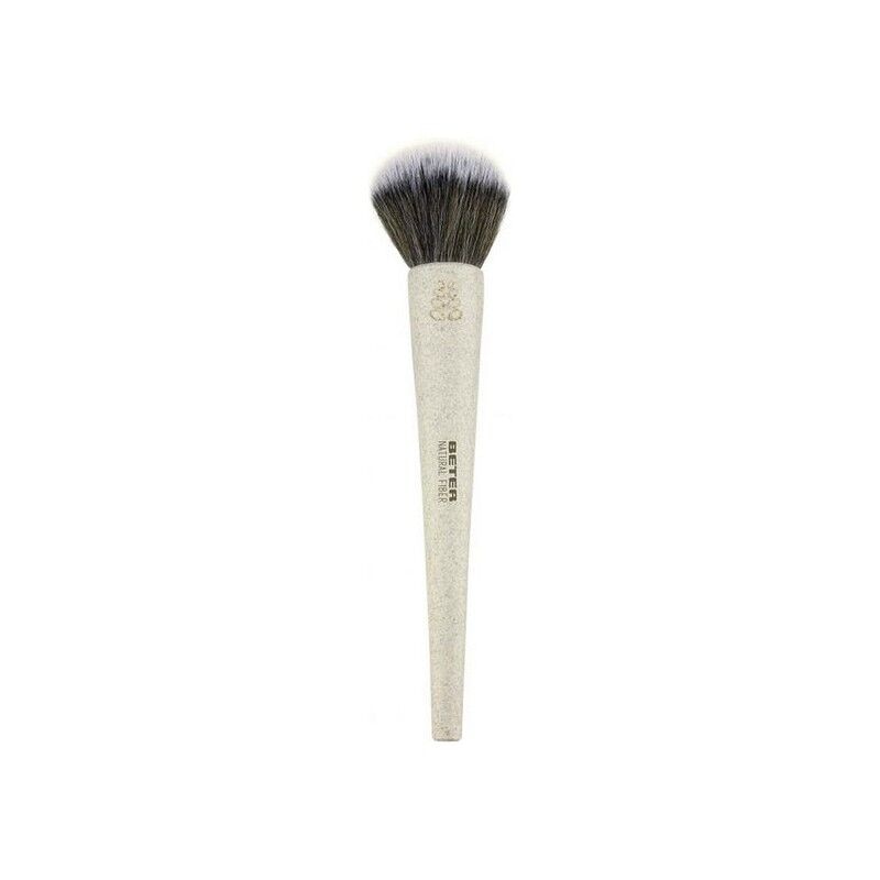 BETER MAKEUP BRUSH natural powder fiber #beige 1 u