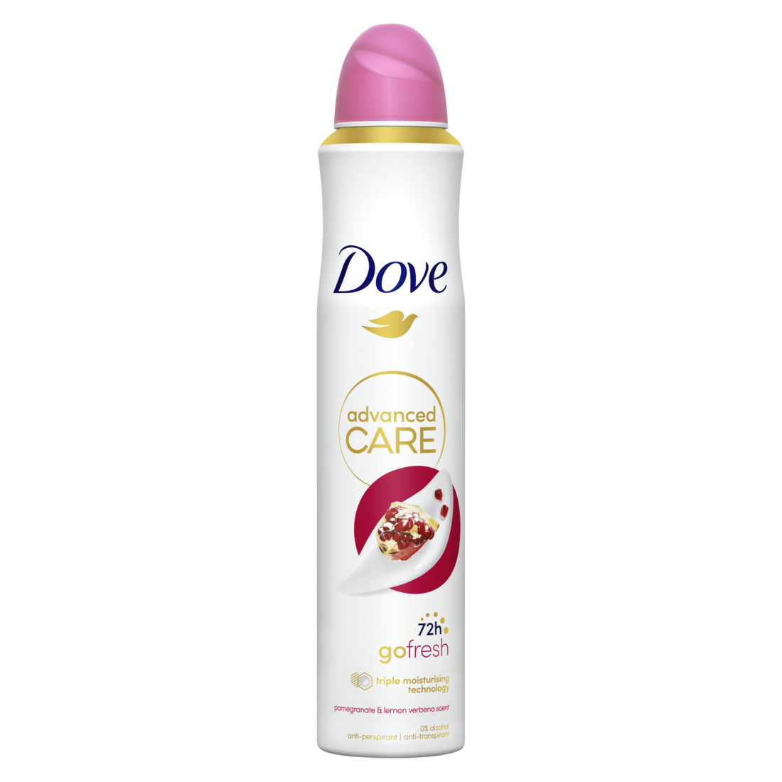 DOVE GO FRESH ADVANCED CARE pomegranate &amp; lemon deo vapo 200 ml