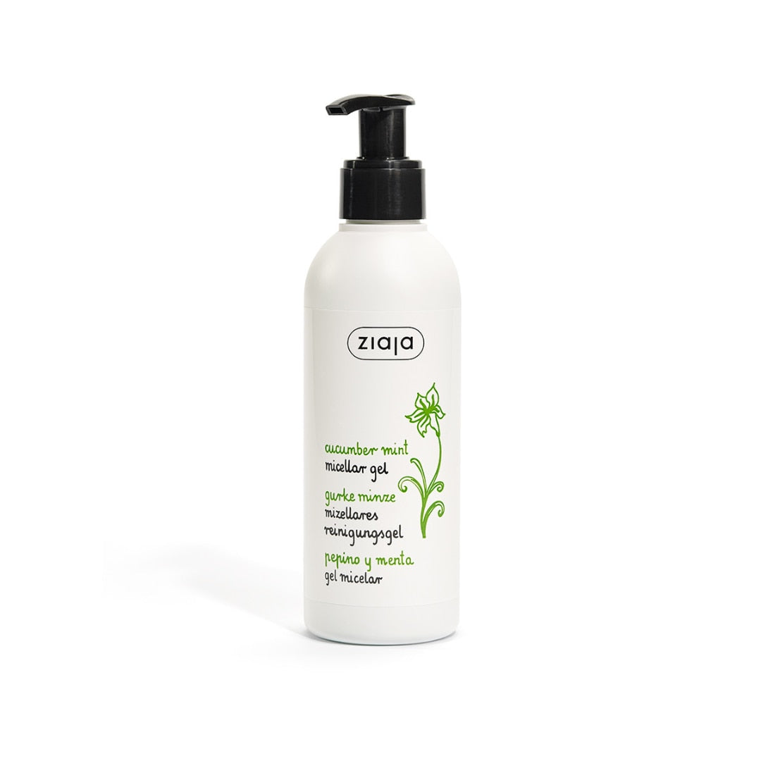 ZIAJA CUCUMBER AND MINT micellar cleansing gel 200 ml