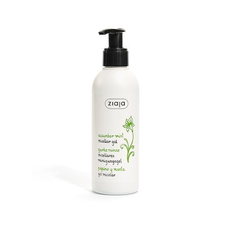 ZIAJA CUCUMBER AND MINT micellar cleansing gel 200 ml