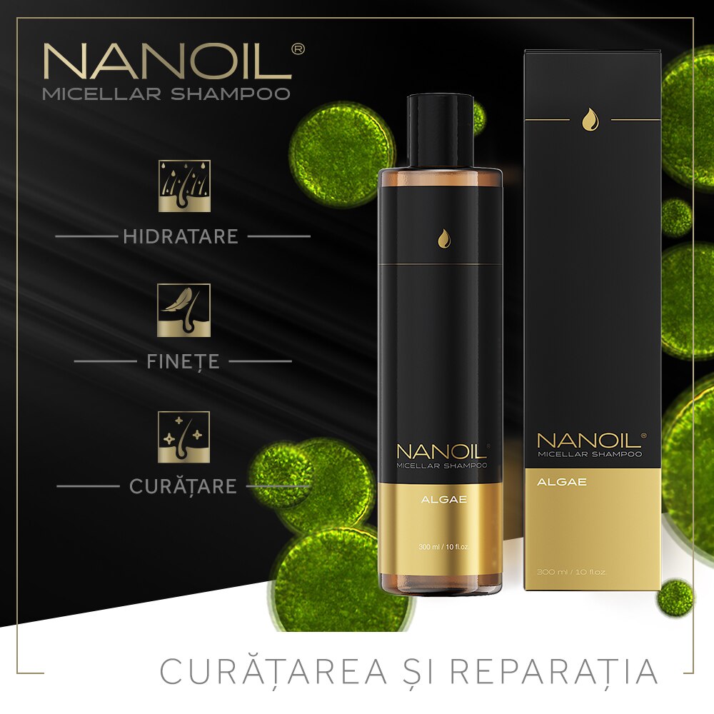 NANOIL MICELLAR SHAMPOO algae 300 ml