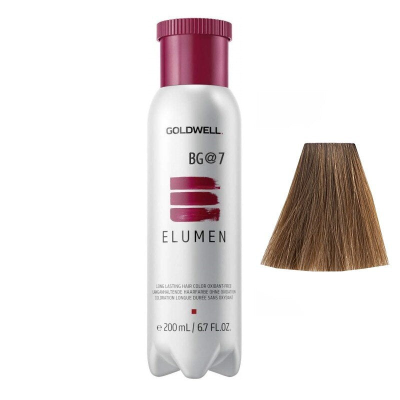 GOLDWELL ELUMEN long lasting hair color oxidant free #BG@7 200 ml