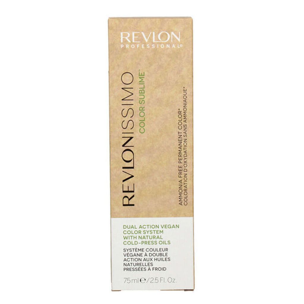 REVLONISSIMO COLOR SUBLIME ammonia free permanent color #4-castaño medio 75 ml