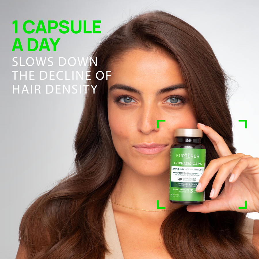 RENE FURTERER TRIPHASIC CAPS anti-hair loss food supplement capsules 90 units