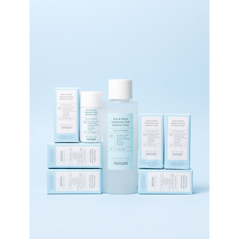 MEISANI RICE AND SHINE hyaluronic acid essence toner 150 ml