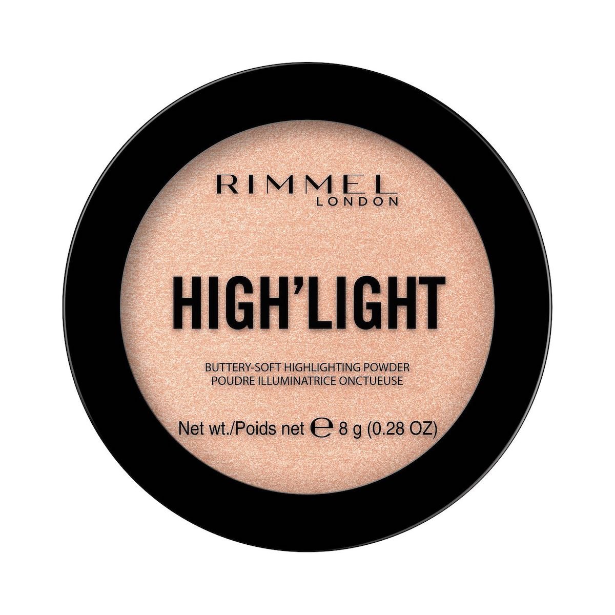 RIMMEL LONDON HIGH'LIGHT buttery-soft highlighting powder #002-candleit