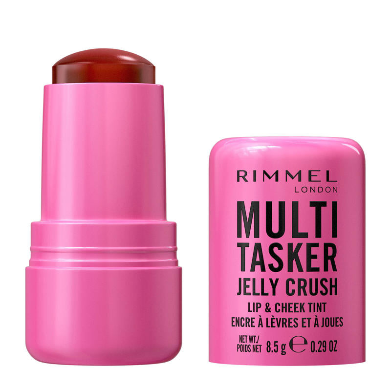 RIMMEL LONDON MULTITASKER JELLY CRUSH blush and lipstick stick #150-Red Pepper 8.5 gr