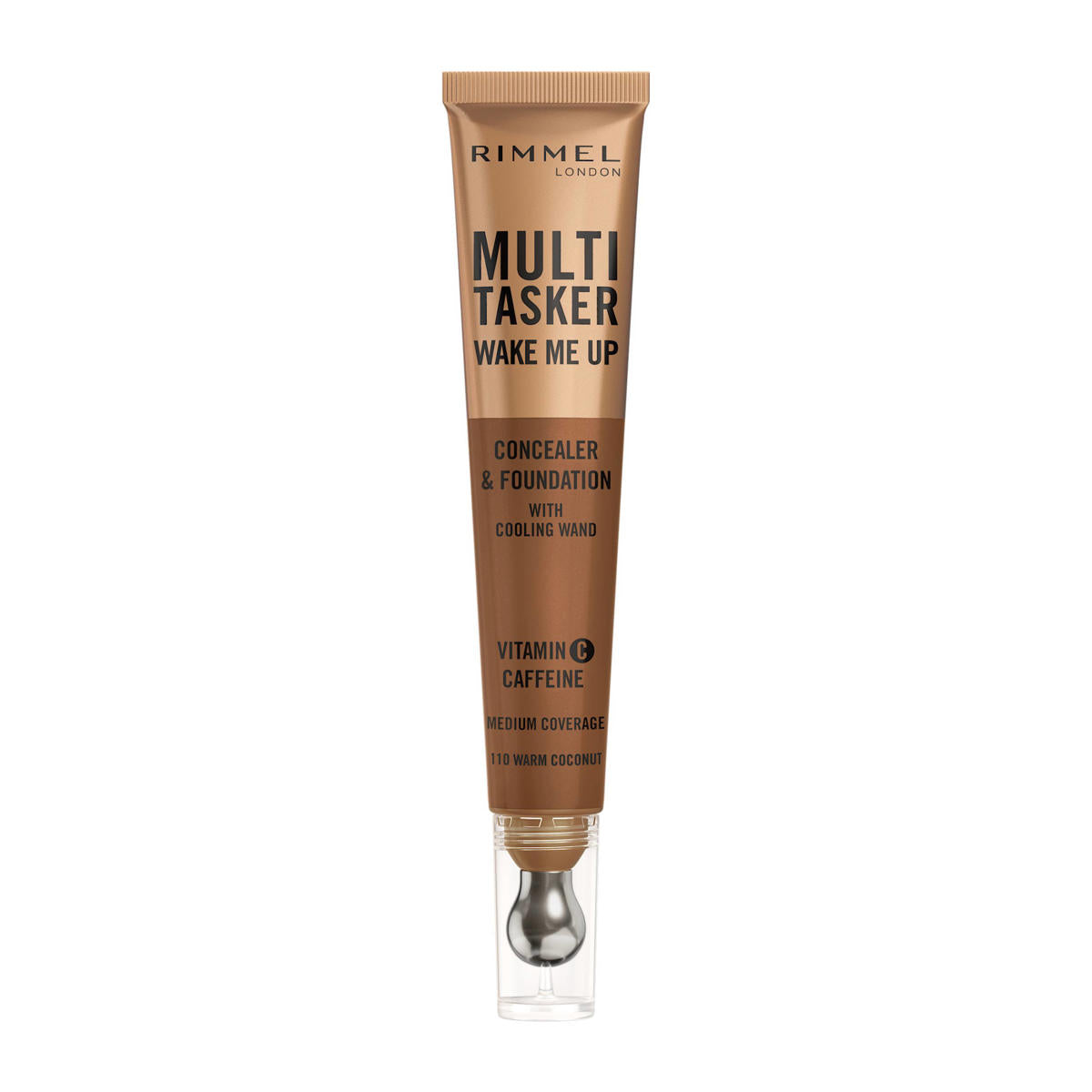 RIMMEL LONDON MULTITASKER WAKE ME UP concealer and foundation #Warm Coconut 20 ml