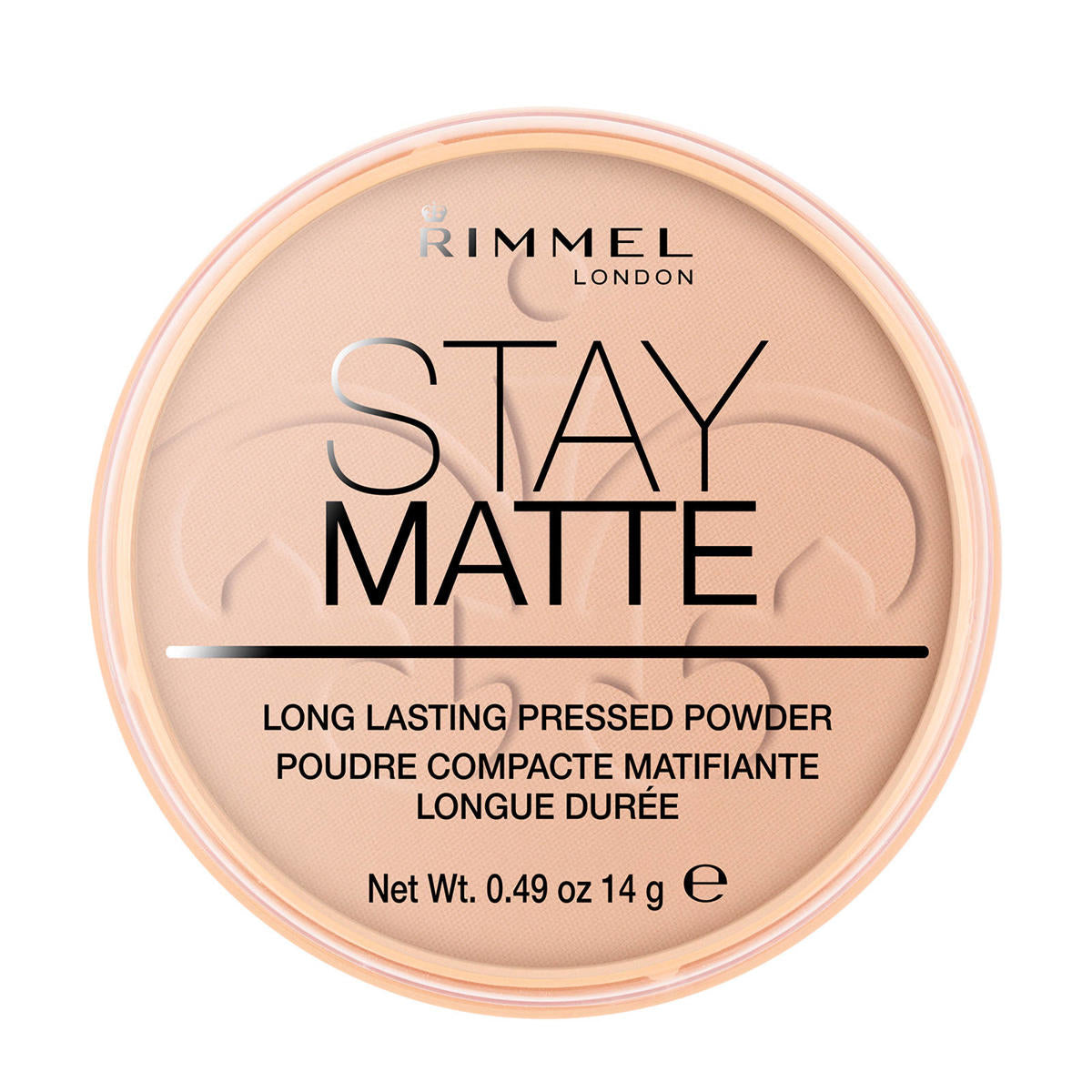 RIMMEL LONDON STAY MATTE pressed powder #005-silky beige