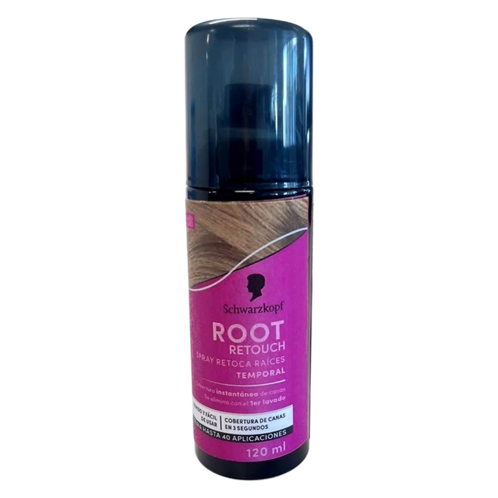 SCHWARZKOPF MASS MARKET ROOT RETOUCHER retouches roots spray #blonde