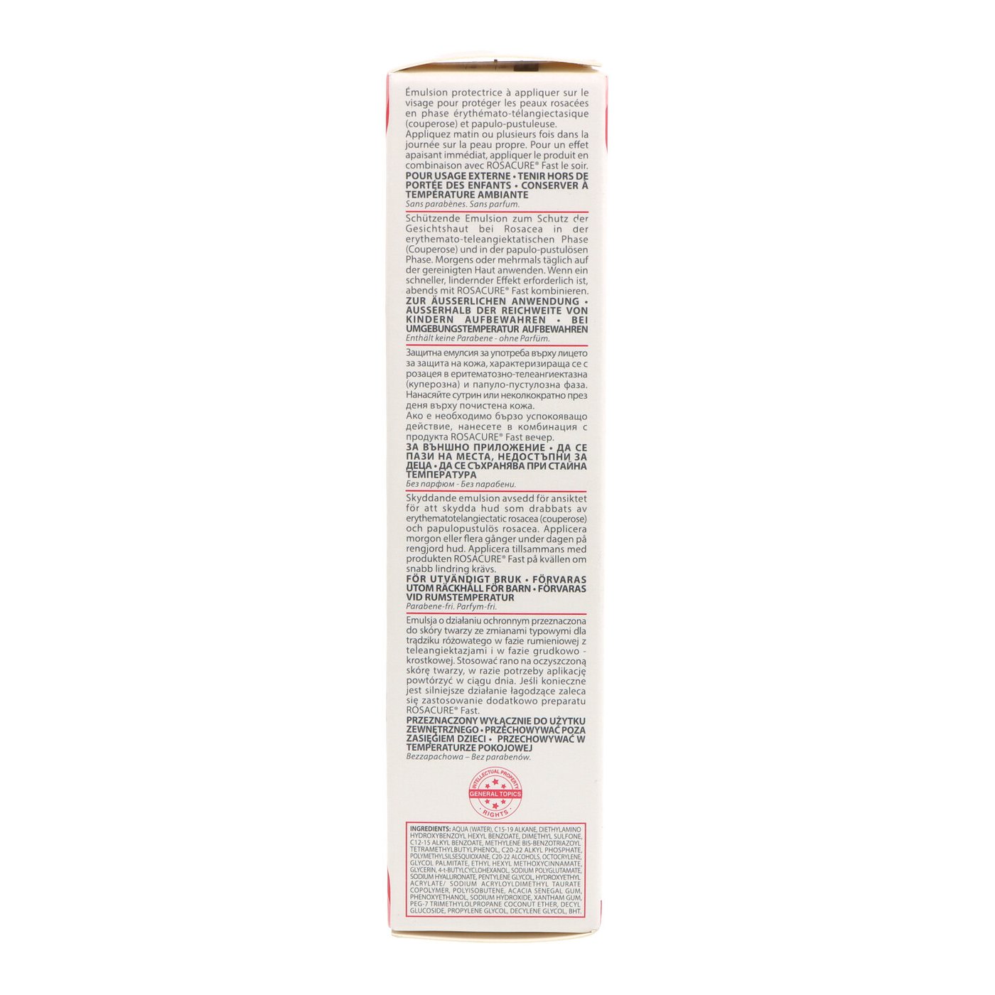 ROSACURE INTENSIVE day emulsion SPF30 30 ml