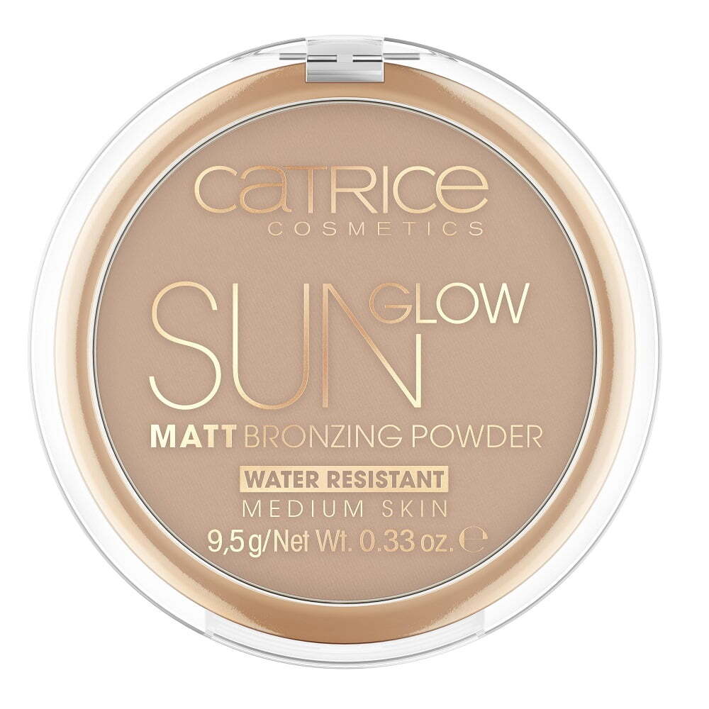 CATRICE SUN GLOW MATT bronzing powder #030-medium bronze