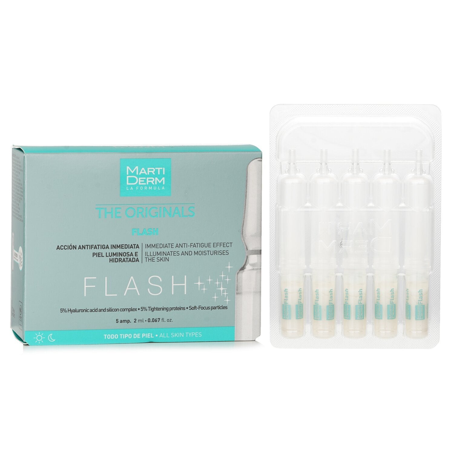 MARTIDERM THE ORIGINALS FLASH ampoules 5 x 2 ml