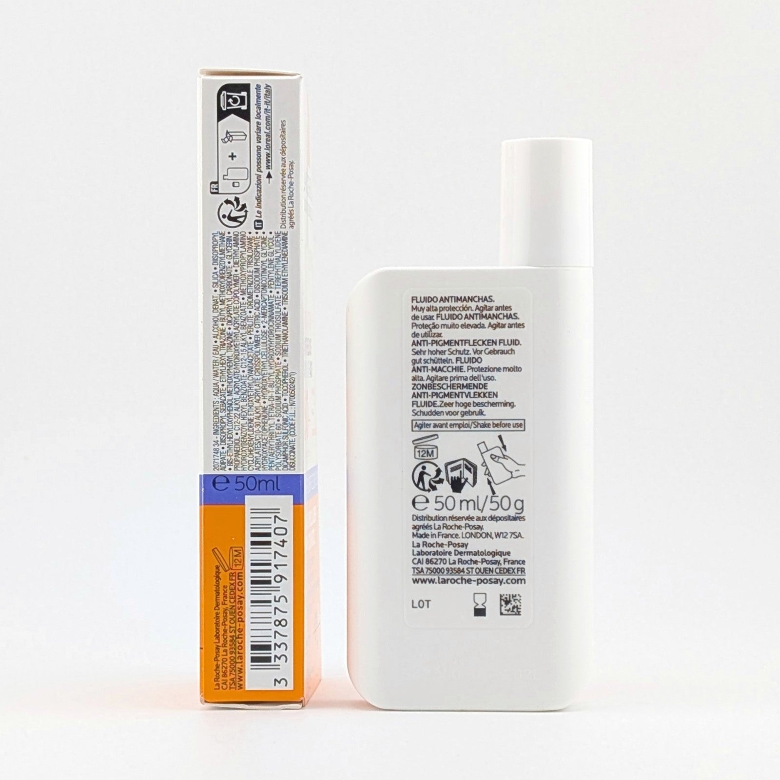 LA ROCHE POSAY ANTHELIOS UV-MUNE 400 anti-stain fluid SPF50+ 50 ml