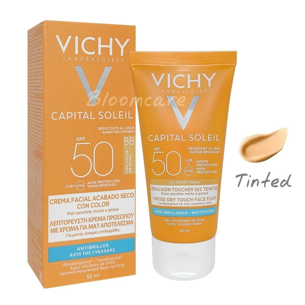 VICHY CAPITAL SOLEIL dry touch face cream SPF 50 50 ml