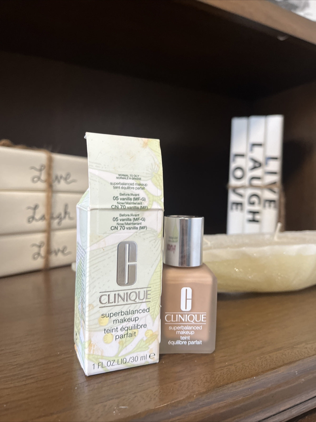 CLINIQUE SUPERBALANCED fluid #05-vanilla 30 ml