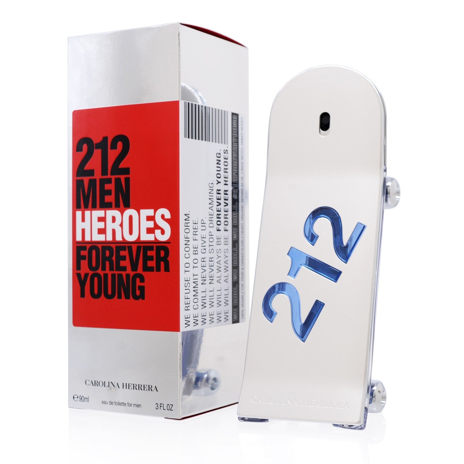 CAROLINA HERRERA 212 MEN HEROES eau de toilette spray 90 ml