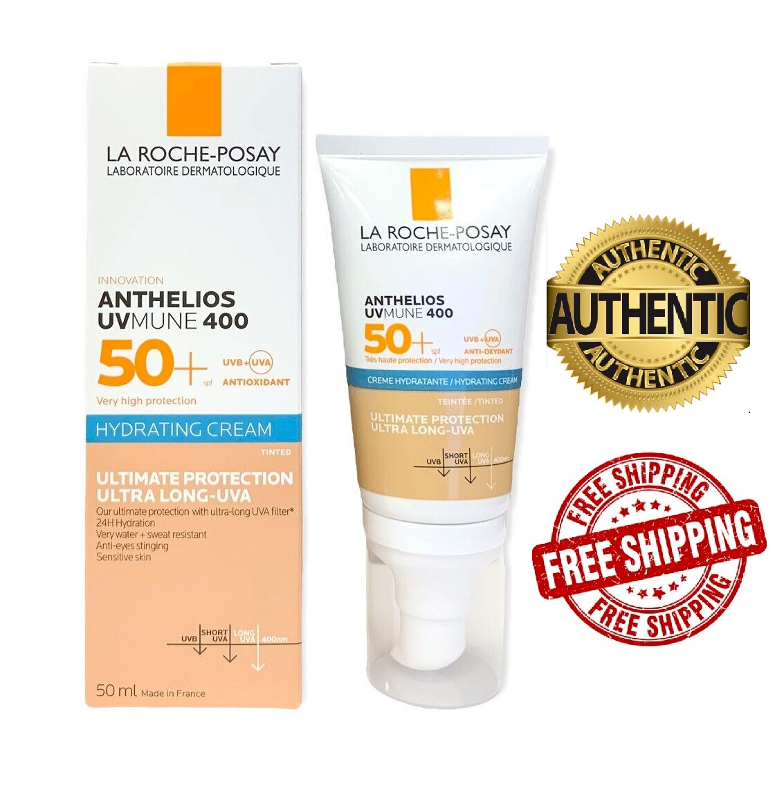 LA ROCHE POSAY ANTHELIOS UVMUNE 400 tinted moisturising cream SPF50+ 50 ml
