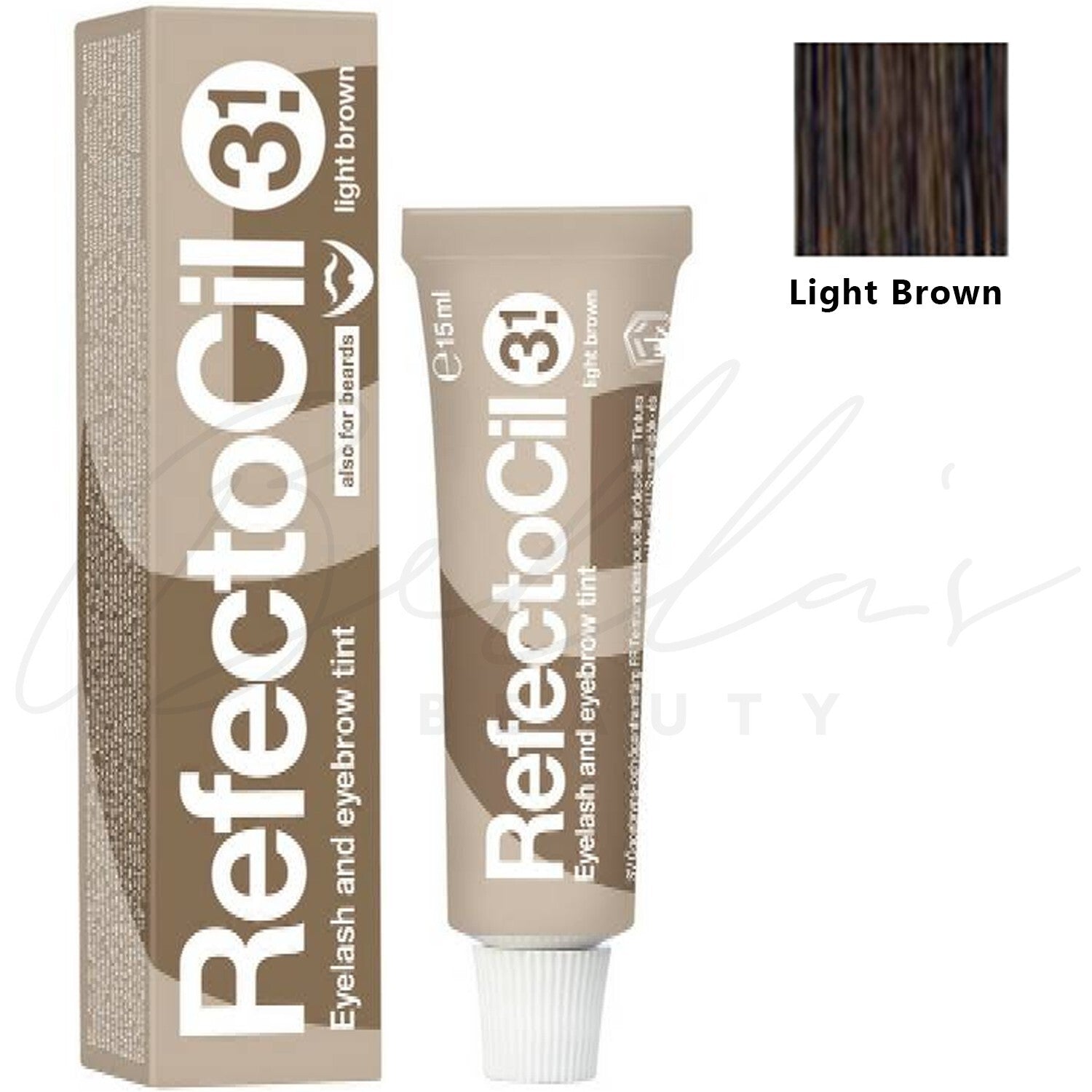 REFECTOCIL EYELASH AND EYEBROW TINT #3.1-light brown 15 ml