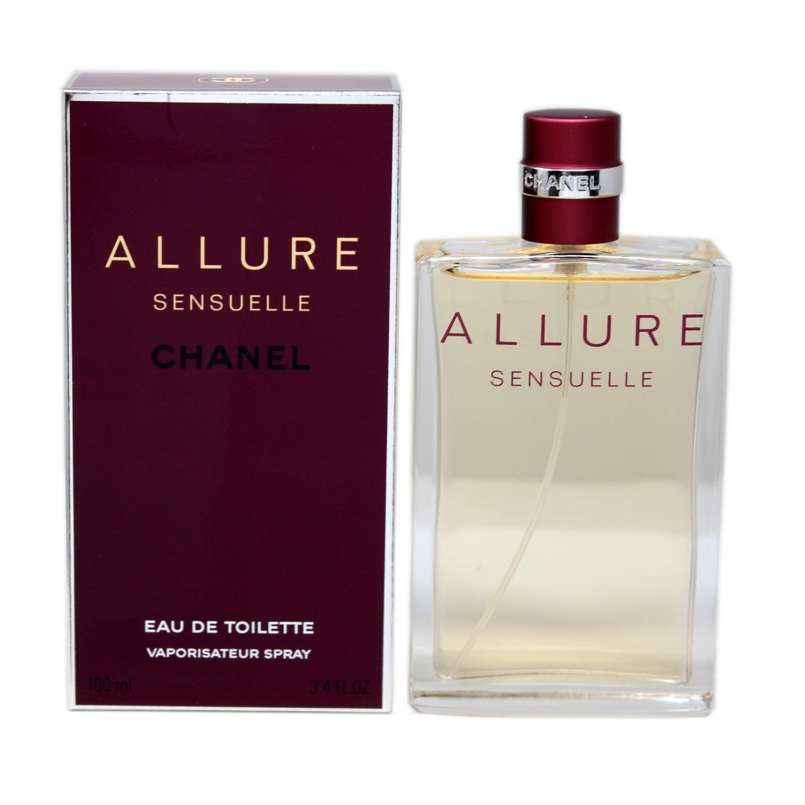 CHANEL ALLURE SENSUELLE eau de toilette spray 100 ml