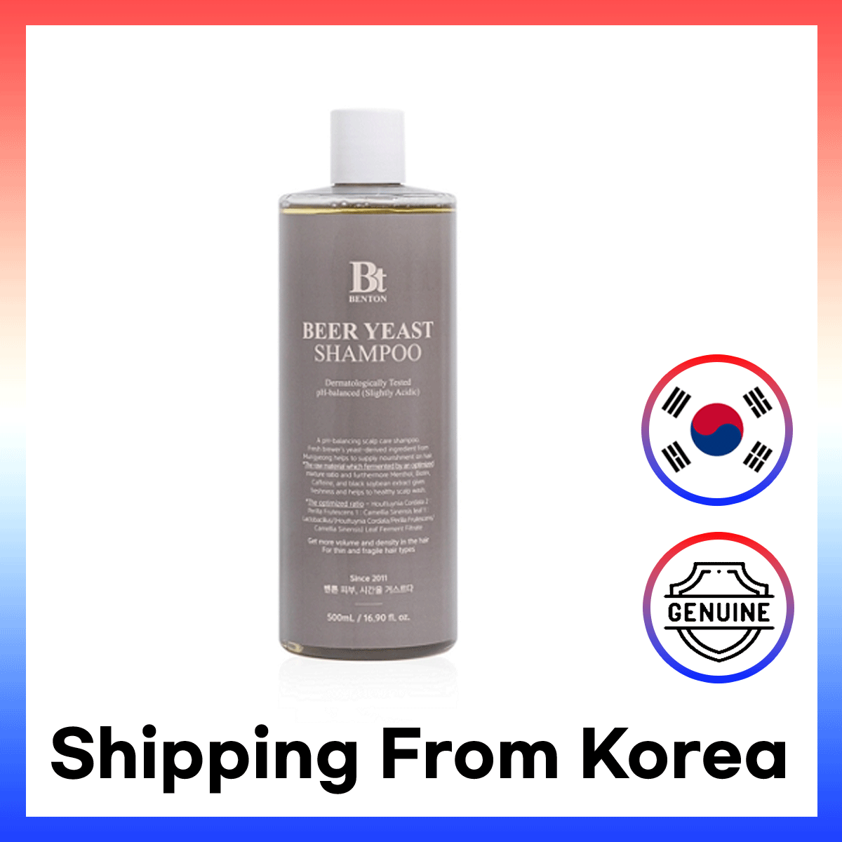 BENTON BEER YEAST shampoo 500 ml