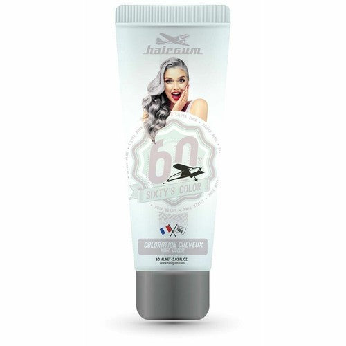 HAIRGUM SIXTY'S COLOR hair color #silver pink