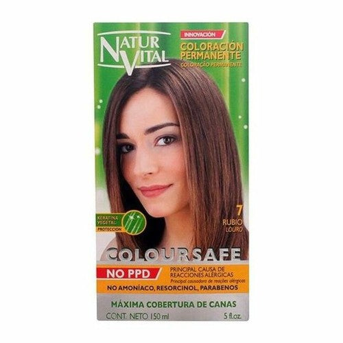 NATUR VITAL COLOURSAFE permanent hair color #7-blonde
