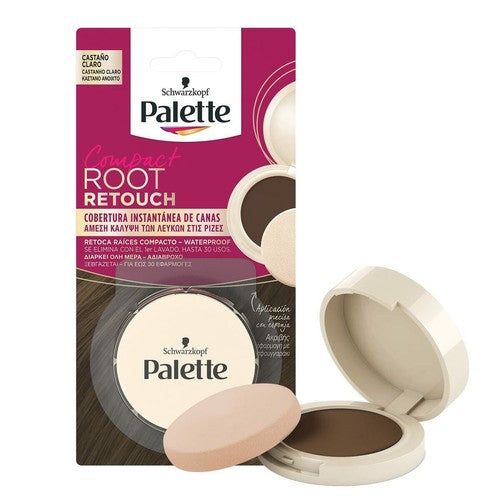 PALETTE ROOT RETOUCH COMPACT retouches roots #light brown 3 gr