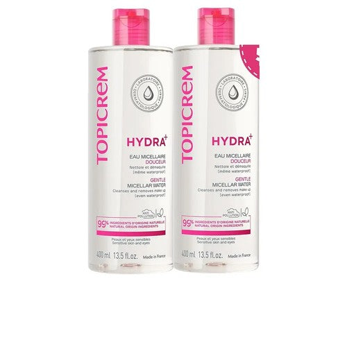 TOPICREM HYDRA+ SOFT MICELLAR WATER PACK 2 x 400 ml
