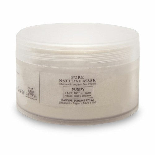 DIAR ARGAN NATURAL MASK pure argan oil and ghassoul 200 ml