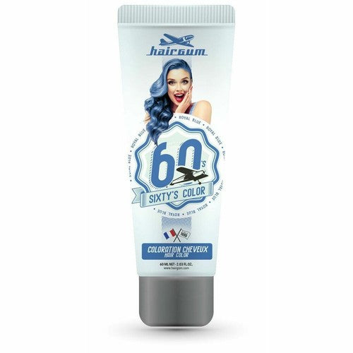 HAIRGUM SIXTY'S COLOR hair color #royal blue