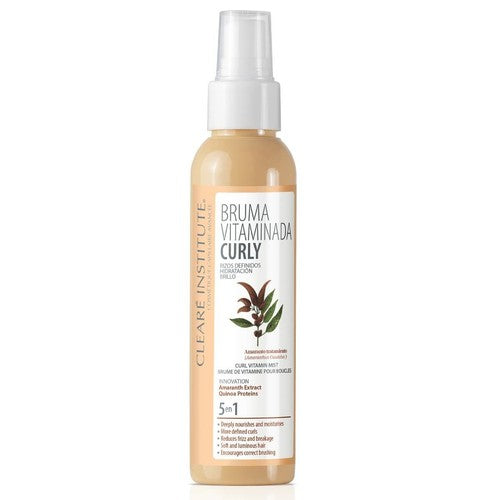 CLEARÉ INSTITUTE CURLY VITAMIN MIST defined curls hydration shine 125 ml