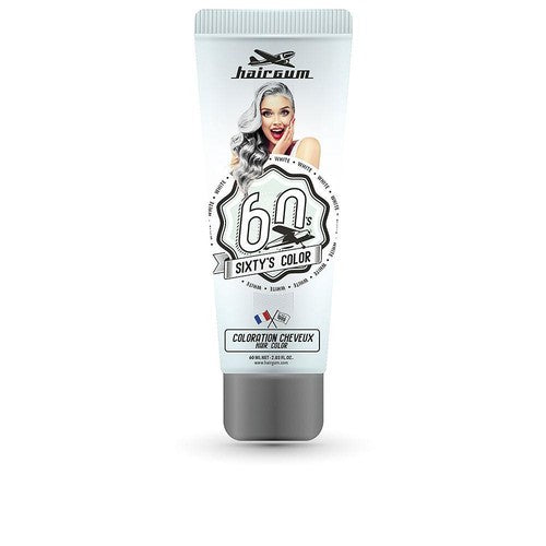 HAIRGUM SIXTY'S COLOR hair color #white