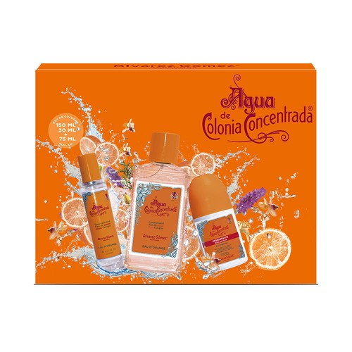 ALVAREZ GOMEZ D'ORANGE CONCENTRATED Eau de Cologne LOT 3 pcs