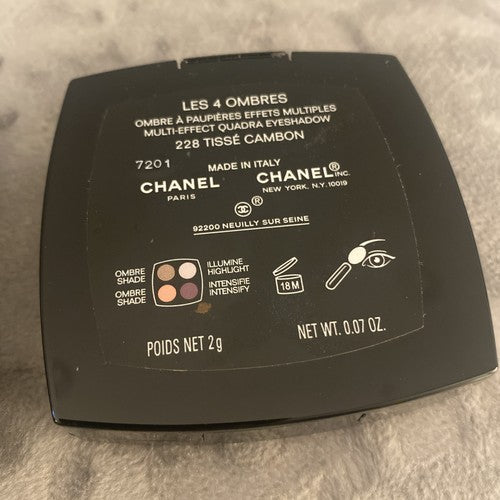 CHANEL LES 4 OMBRES #228-tissé cambon