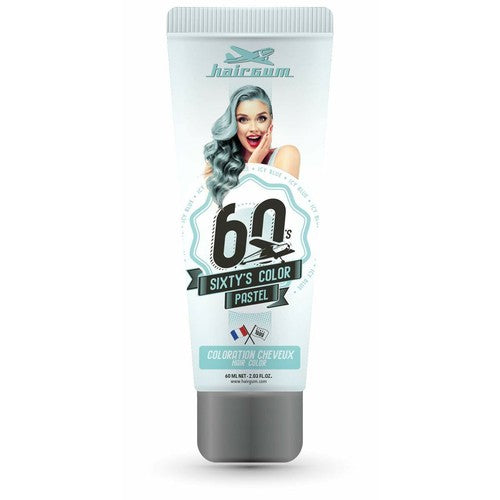 HAIRGUM SIXTY'S COLOR hair color #icy blue 60 ml