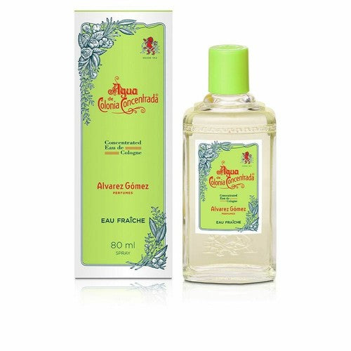 ALVAREZ GOMEZ CONCENTRATED COLOGNE WATER eau fraîche edc vapo 80 ml