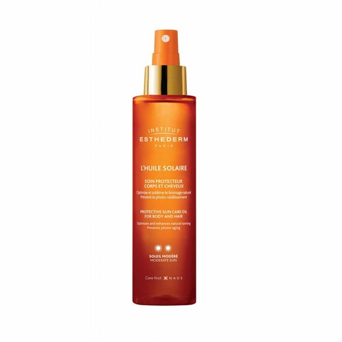 INSTITUT ESTHEDERM L'HUILE SOLAIRE moderate sun body and hair spray 150 ml