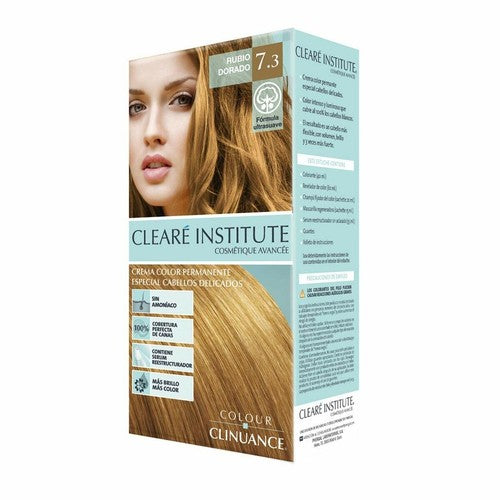 CLEARÉ INSTITUTE COLOUR CLINUANCE delicate hair #7.3-golden blonde 1 u