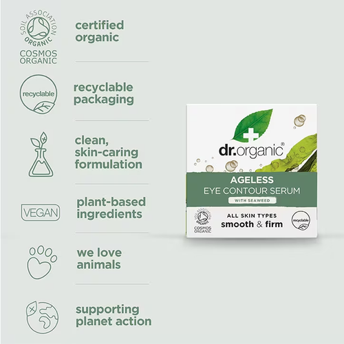 DR. ORGANIC AGELESS eye contour serum 15 ml