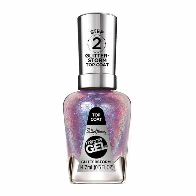 SALLY HANSEN MIRACLE GEL top coat #112-Glitterstorm 15 ml