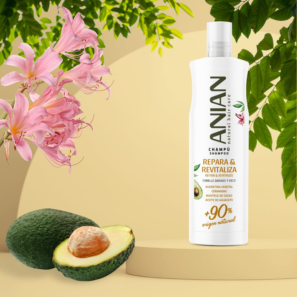 ANIAN REPAIR &amp; REVITALIZE vegetable keratin shampoo 400 ml