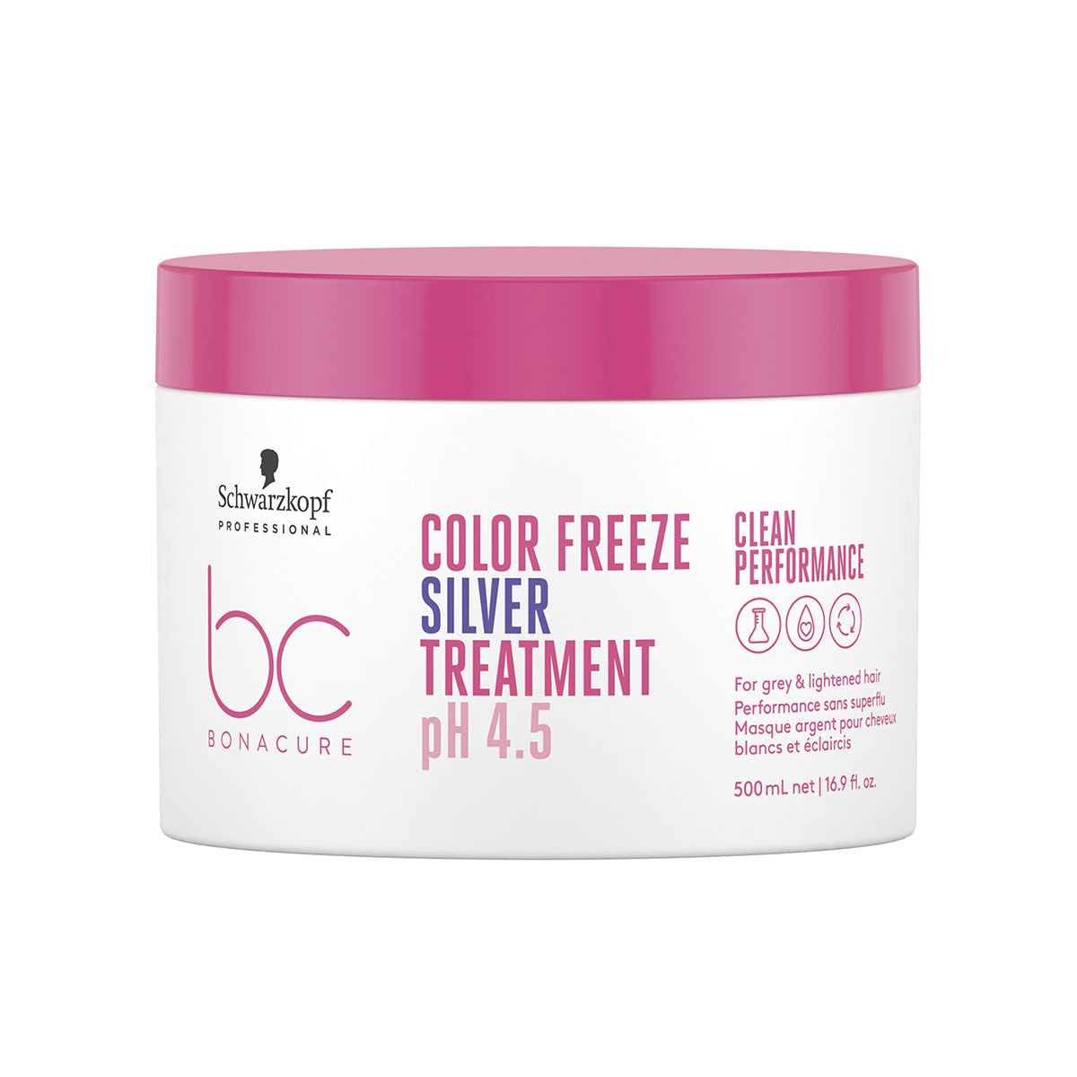 SCHWARZKOPF BC COLOR FREEZE silver treatment 500 ml