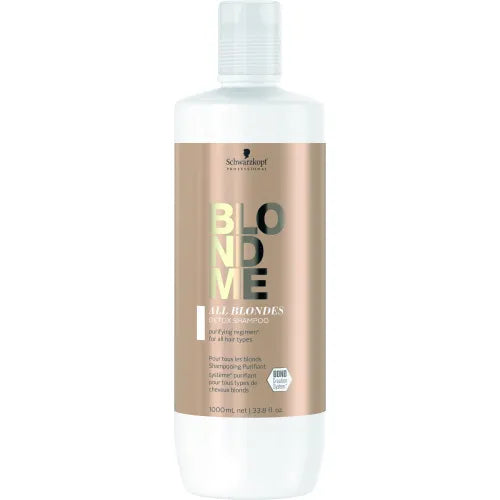 SCHWARZKOPF BLONDME all blondes detox shampoo 1000 ml
