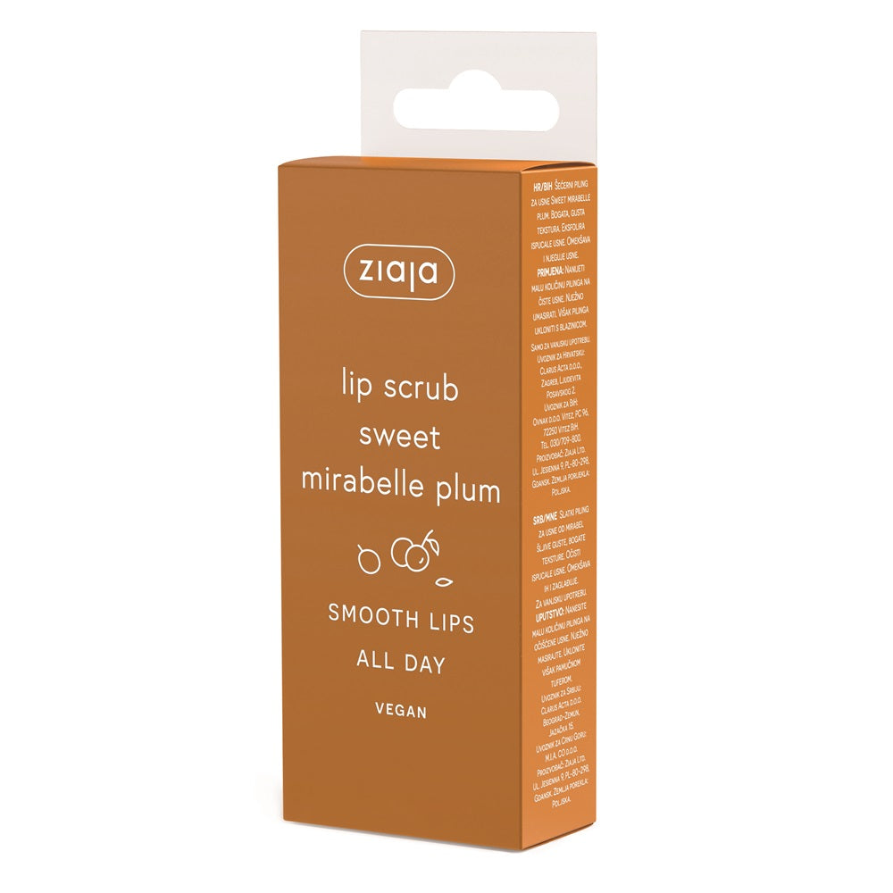 ZIAJA Sugar Sweet Mirabelle Plum LIP SCRUB 12 ml