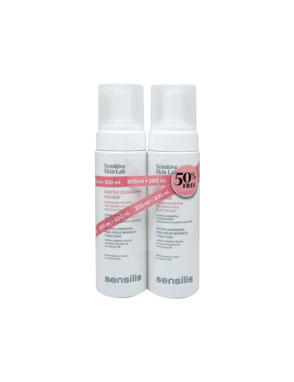 SENSILIS GENTLE CLEANSING MOUSSE cleansing foam 2 x 200 ml