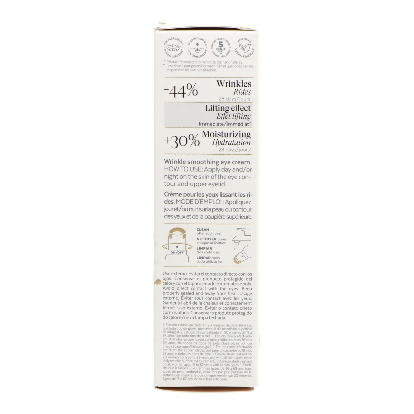 SENSILIS PEPTIDE EYE LISS eye contour reduces wrinkles and lifts 15 ml