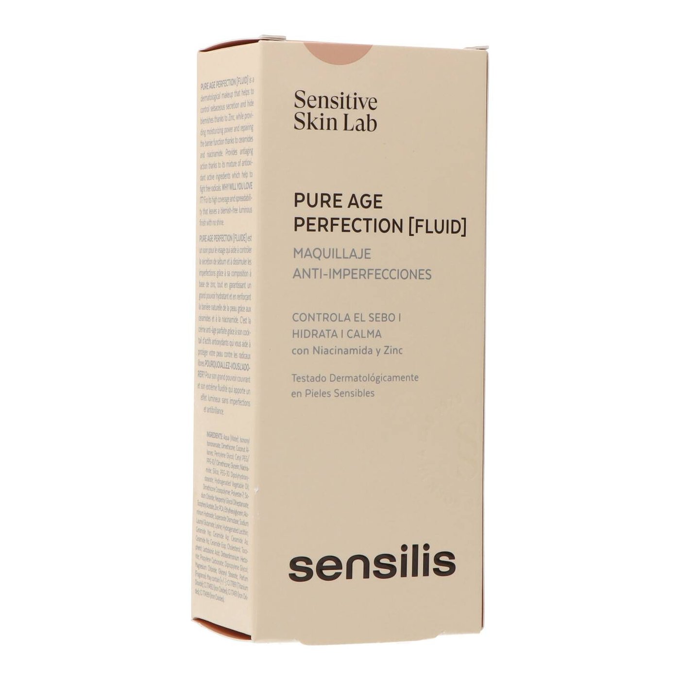 SENSILIS PURE AGE PERFECTION anti-blemish makeup #03-beige rosé 30 ml