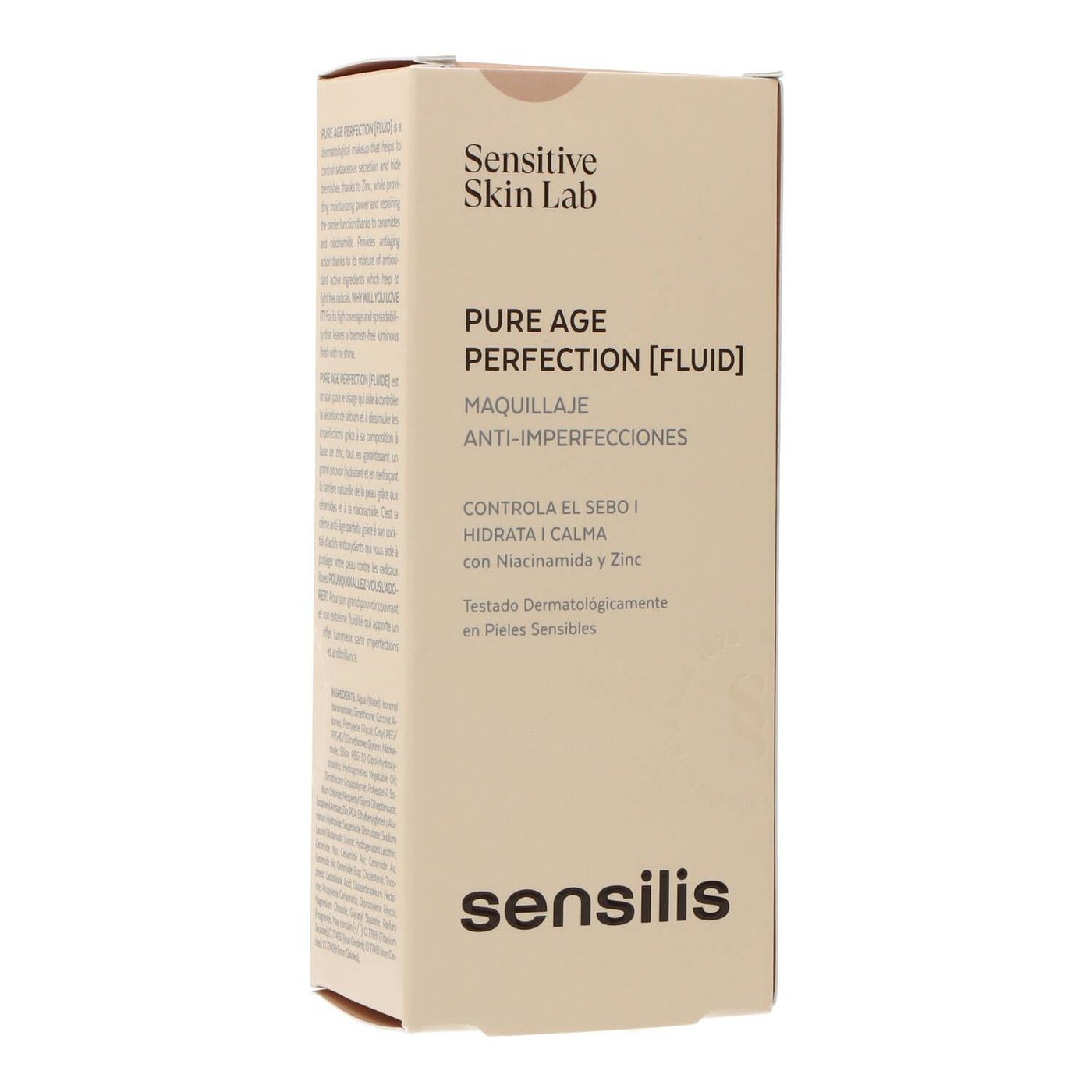 SENSILIS PURE AGE PERFECTION maquillaje anti-imperfecciones #01-beige 30 ml
